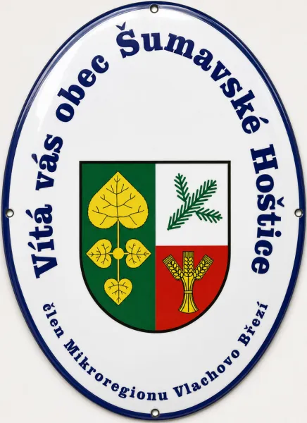 Smaltovaná vítající nebo loučící cedule -vitej 14
